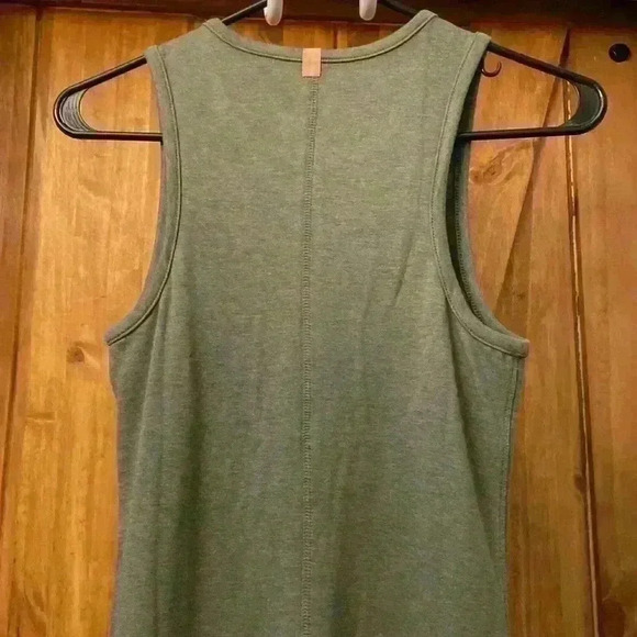 Lunya Restore Fitted Dress- Size Small- Humble Green New - Picture 4 of 7